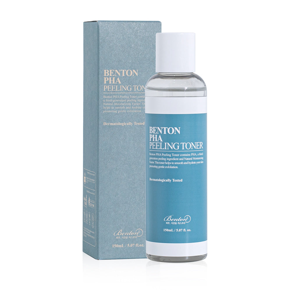Lotion tonique exfoliante PHA de Benton 150 ml