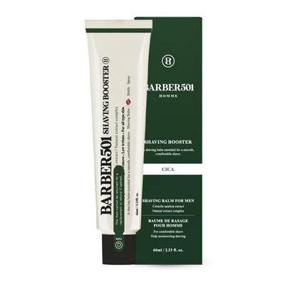 BARBER501 SHAVING BOOSTER Crème à raser 66 ml #CICA (VERT)