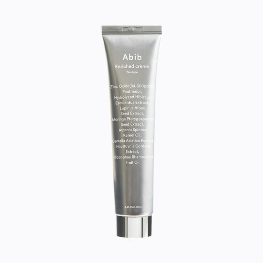 BOTAONE K-Beauty | Abib Enriched Creme Zinc Tube 70ml