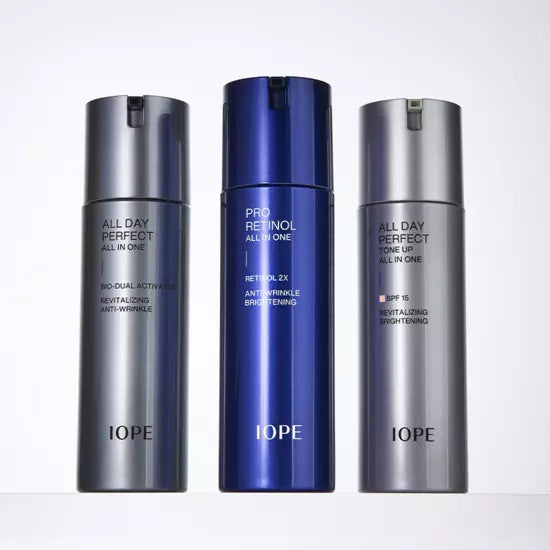 IOPE Men Pro Retinol All In One 120 ml + mousse nettoyante