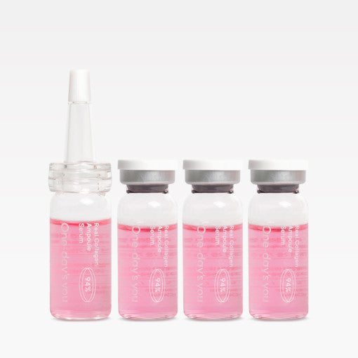 Coffret de sérums en ampoules de collagène Real Collagen de One-day's You, 10 ml x 4 unités