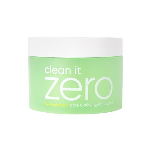 Tampons de tonique clarifiant pour pores Clean It Zero de BANILA CO, 60 unités, 120 ml