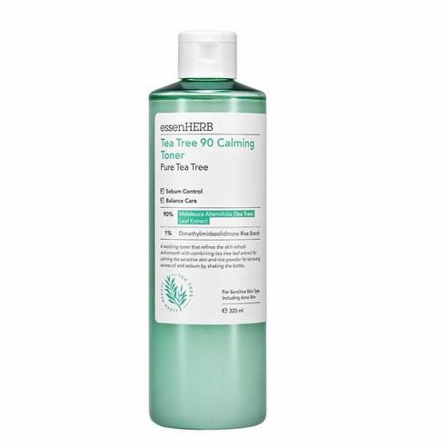 Lotion tonique apaisante Tea Tree 90 d'essenHERB 320 ml