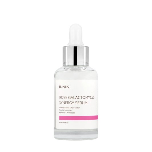 Sérum synergique iUNIK Rose Galactomyces 50 ml