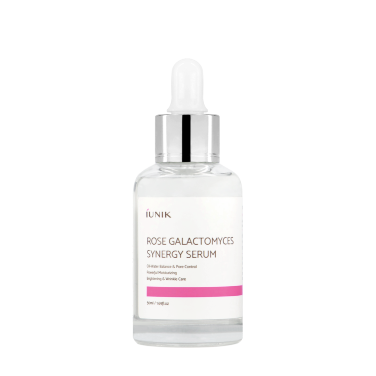 Sérum synergique iUNIK Rose Galactomyces 50 ml