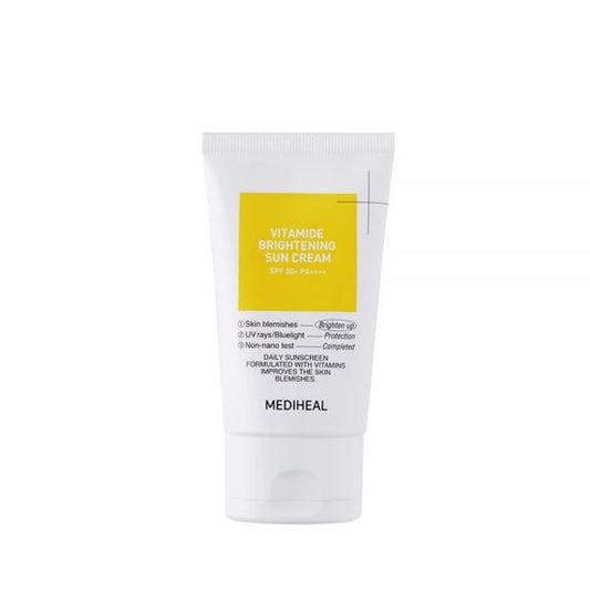 Crème solaire éclaircissante aux vitamines MEDIHEAL 50 ml (SPF 50+ PA++++) 